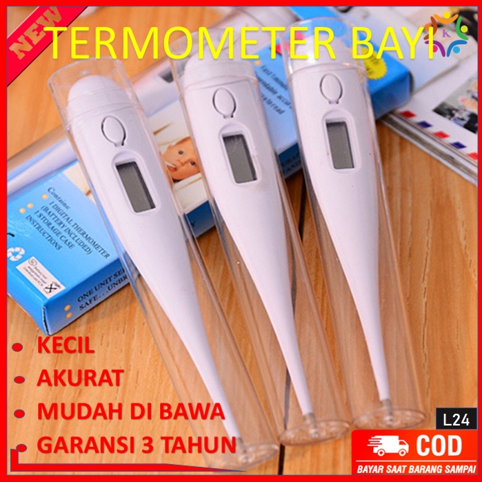 Jual Thermometer Bayi Anak Digital Termometer Pengukur Suhu Akurat ...
