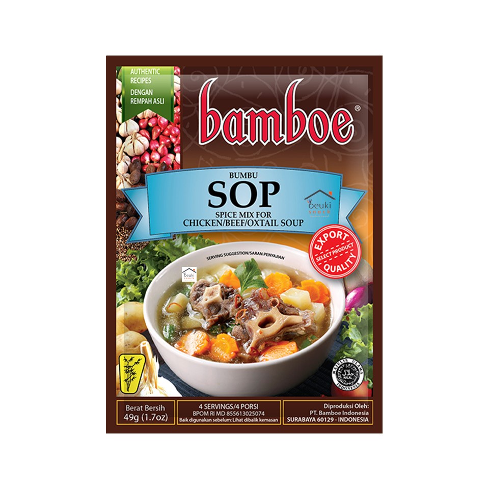 Jual Bamboe Sop Buntut Bumbu Masakan Khas Indonesia Shopee Indonesia