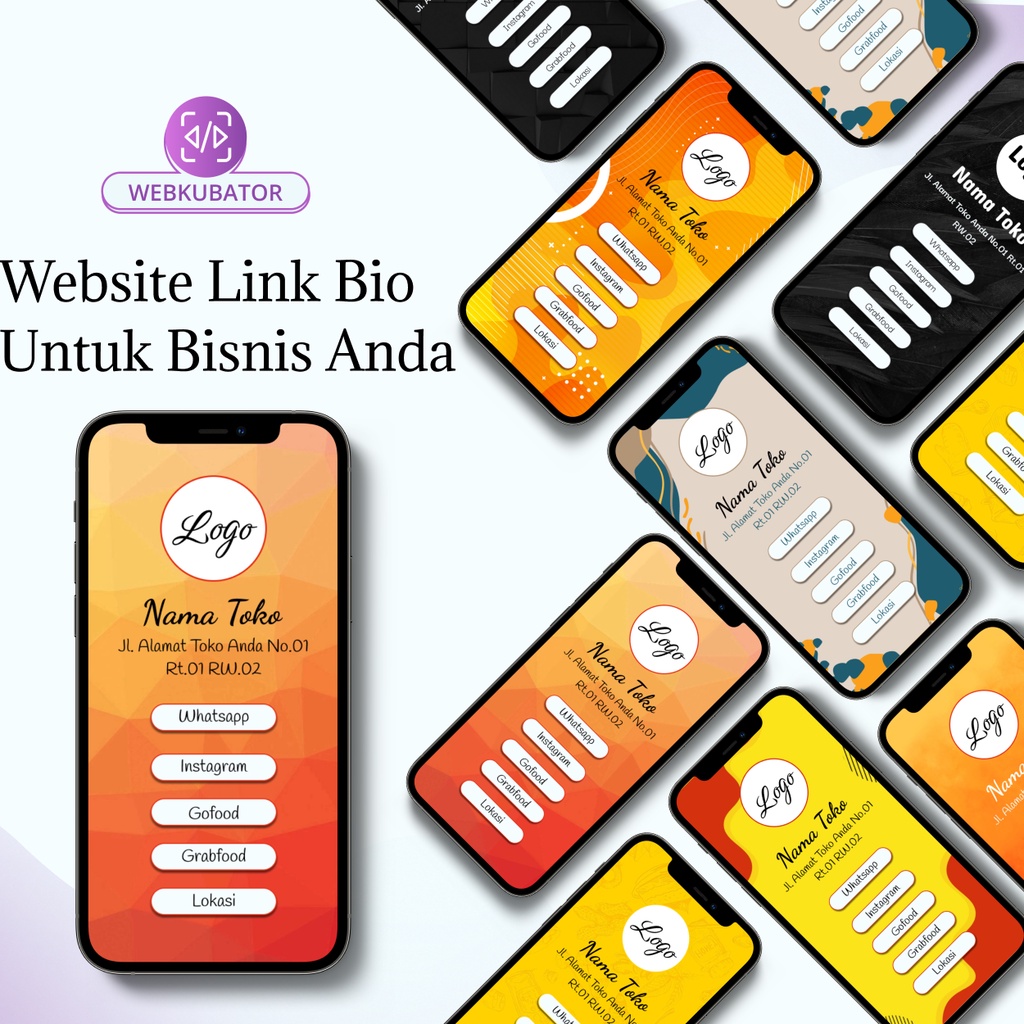 Jual Jasa Pembuatan Website | Buat Website | Bio Link, Landing Page ...