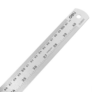 Jual Deli Penggaris Besi Cm Steel Ruler Garisan Cm Edl Y