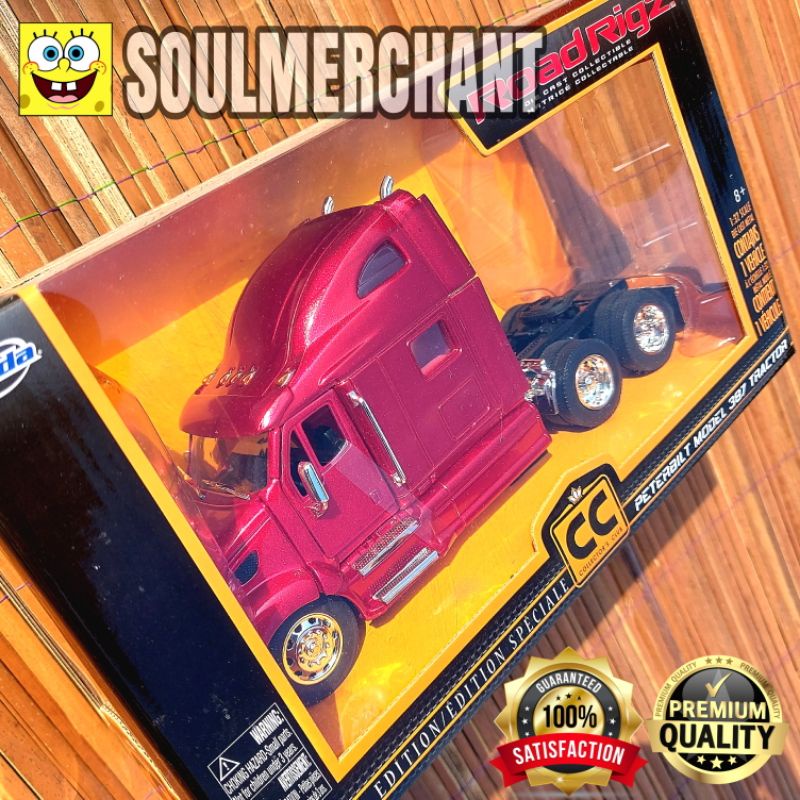 Peterbilt MODEL 387 トレーラーミニカー ドクターペッパー仕様 1/32