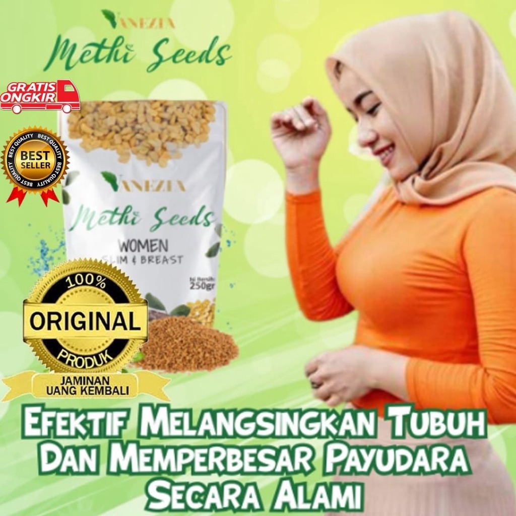 Jual Fenugreek Methi Seeds Vanezia Pembesar Pengencang Payudara