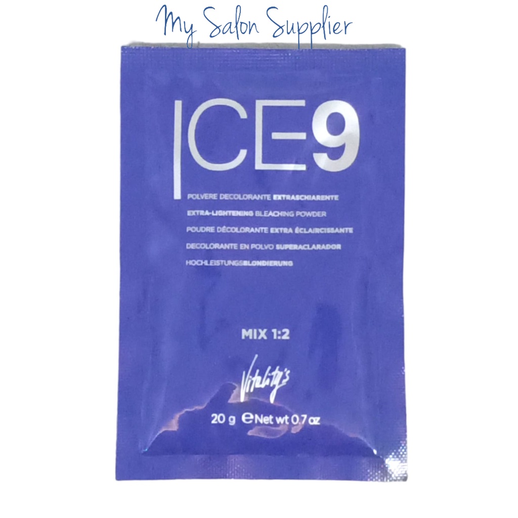 Jual Vitality's / Vitality Ice9 Bleaching Powder Rambut Sachet 20g ...