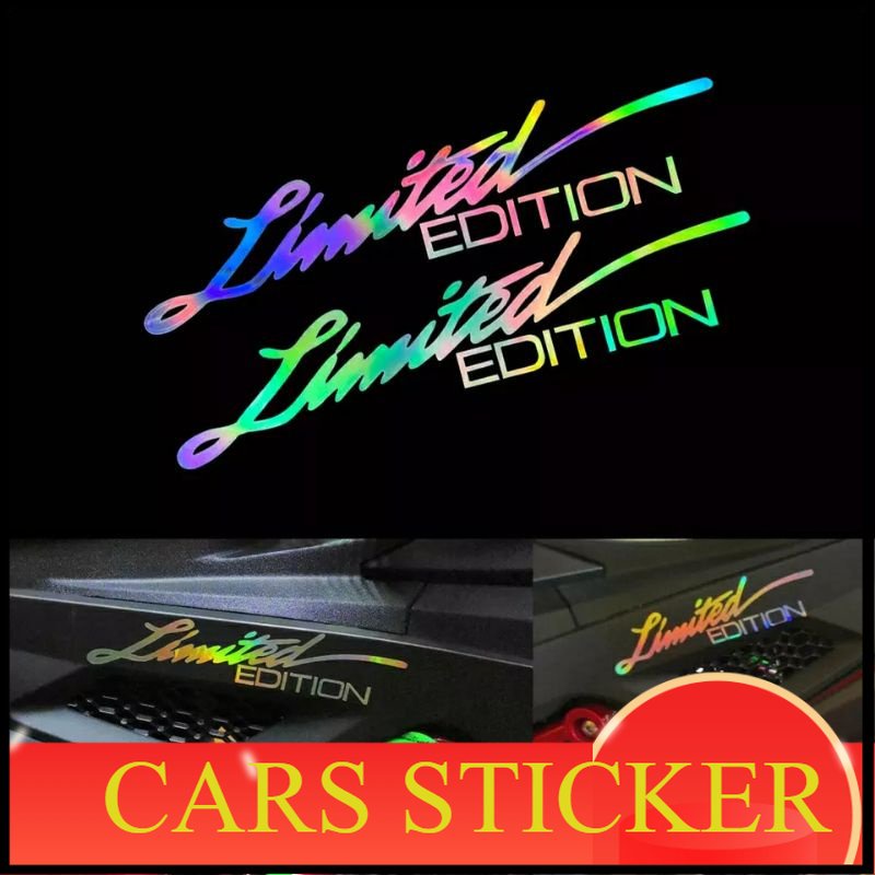 Jual STICKER Motor limited edition (1set isi 2pcs) | Shopee Indonesia