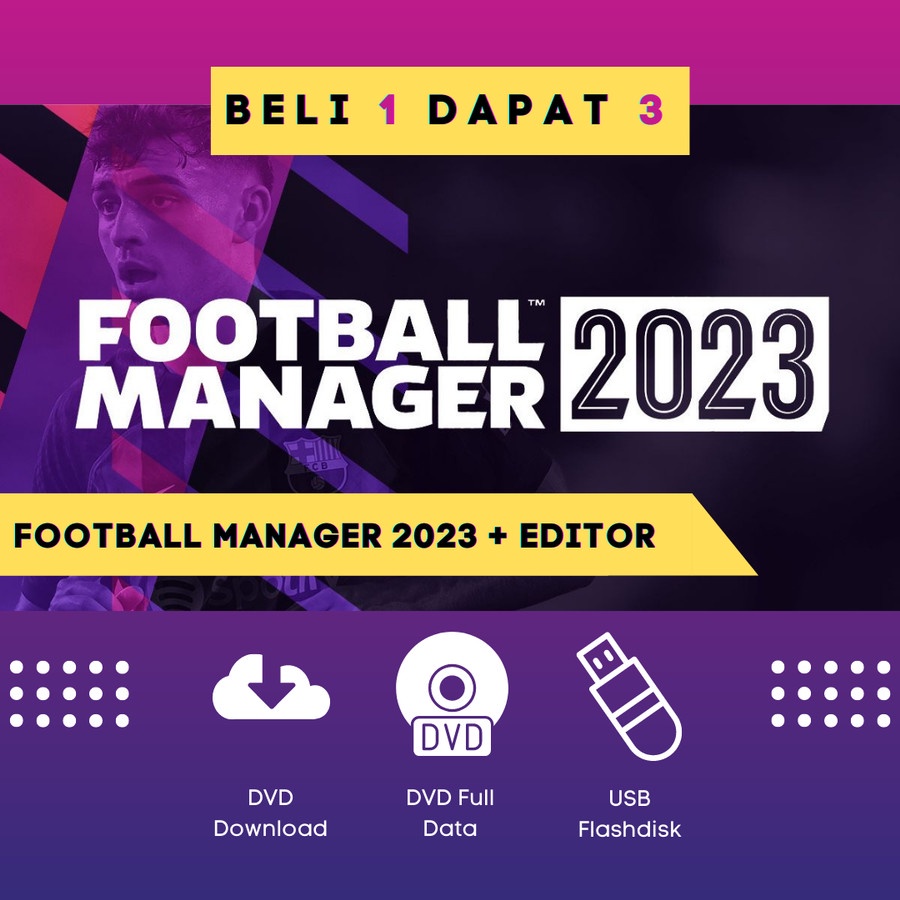 Jual Football Manager 2023 | FM 23 | Game PC Original | Complete ...