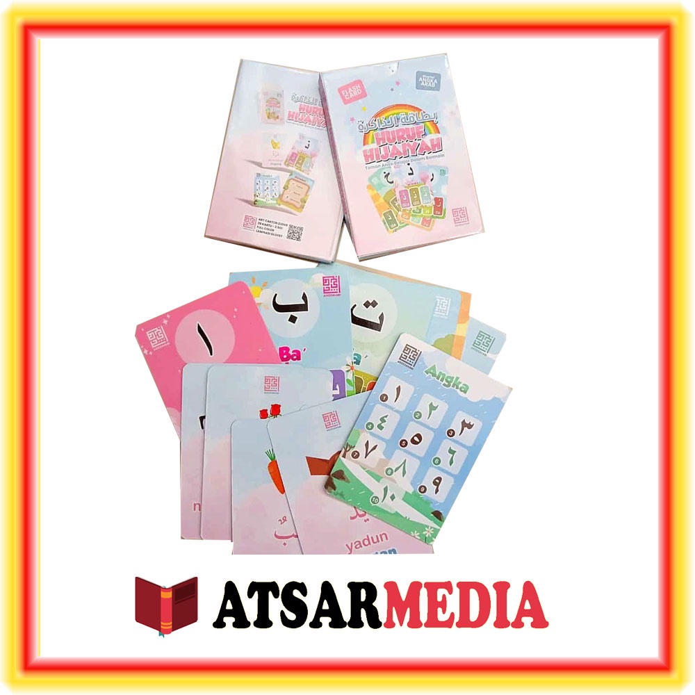 Jual Flash Card Huruf Hijaiyah Adz Dzahabi Kartu Belajar | Shopee Indonesia