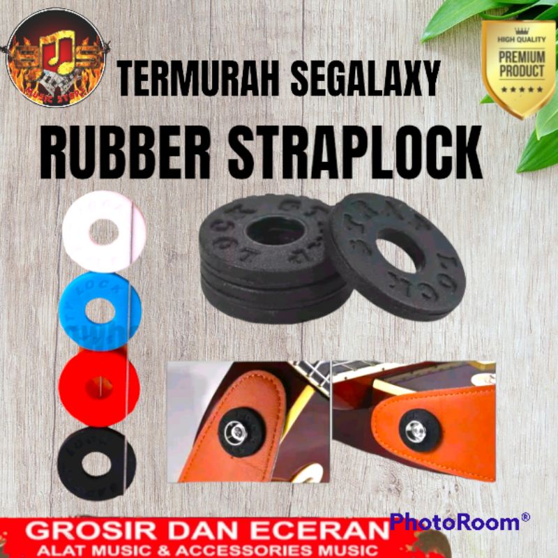 Jual Rubber StrapLock Gitar Safety lock Strap Gitar pengaman endpin