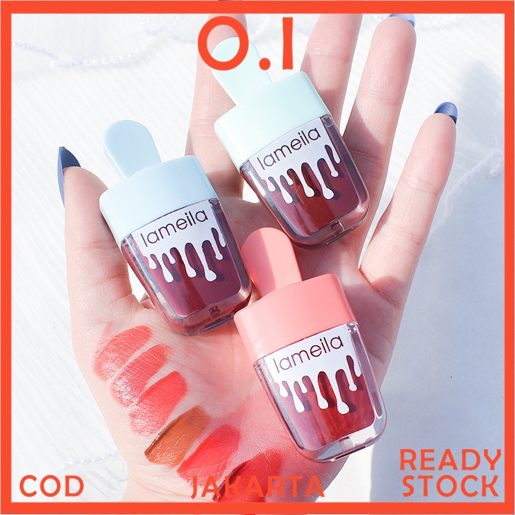 Jual Lameila Lip Gloss Es Krim 5 Varian Warna Tahan Air Tahan Lama Lip