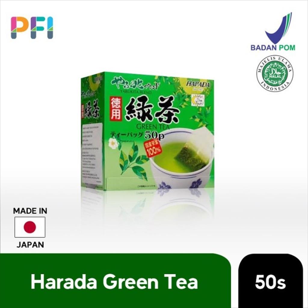 Jual Harada Yabukita Green Tea Box (50s / 1 Box) Shopee Indonesia