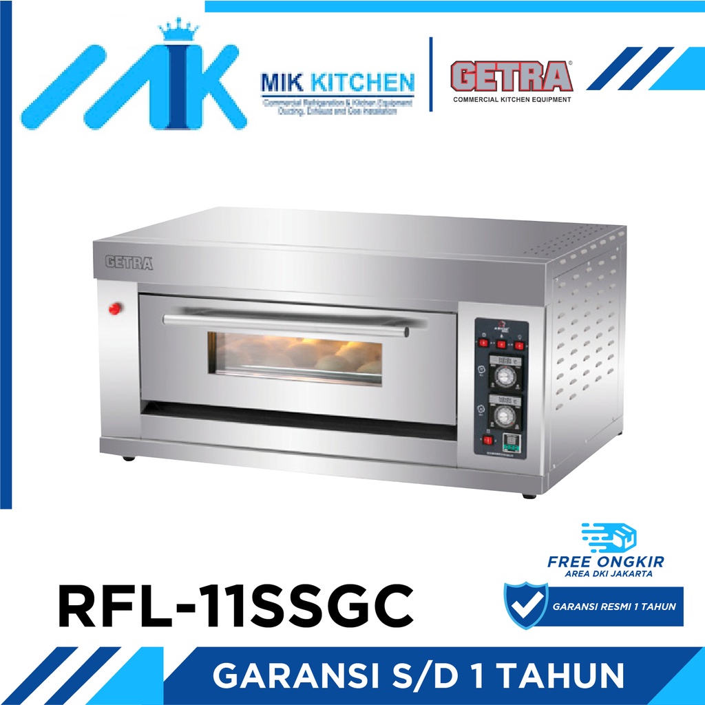 Jual GETRA RFL11SSGC / RFL 11 SSGC Low Pressure ( Gas Oven ) Gas