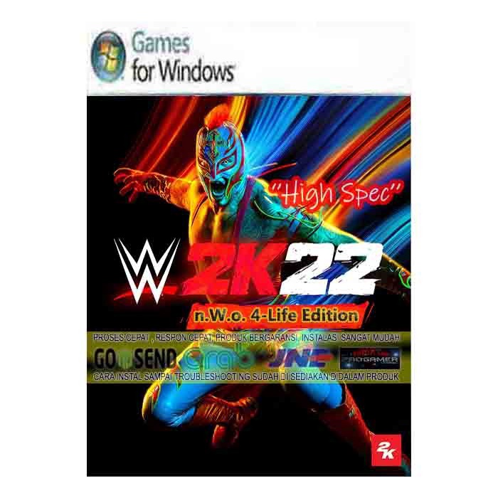 Jual WWE 2K22 NWO 4LIFE + ALL DLC DVD PC GAME GAME PC LAPTOP