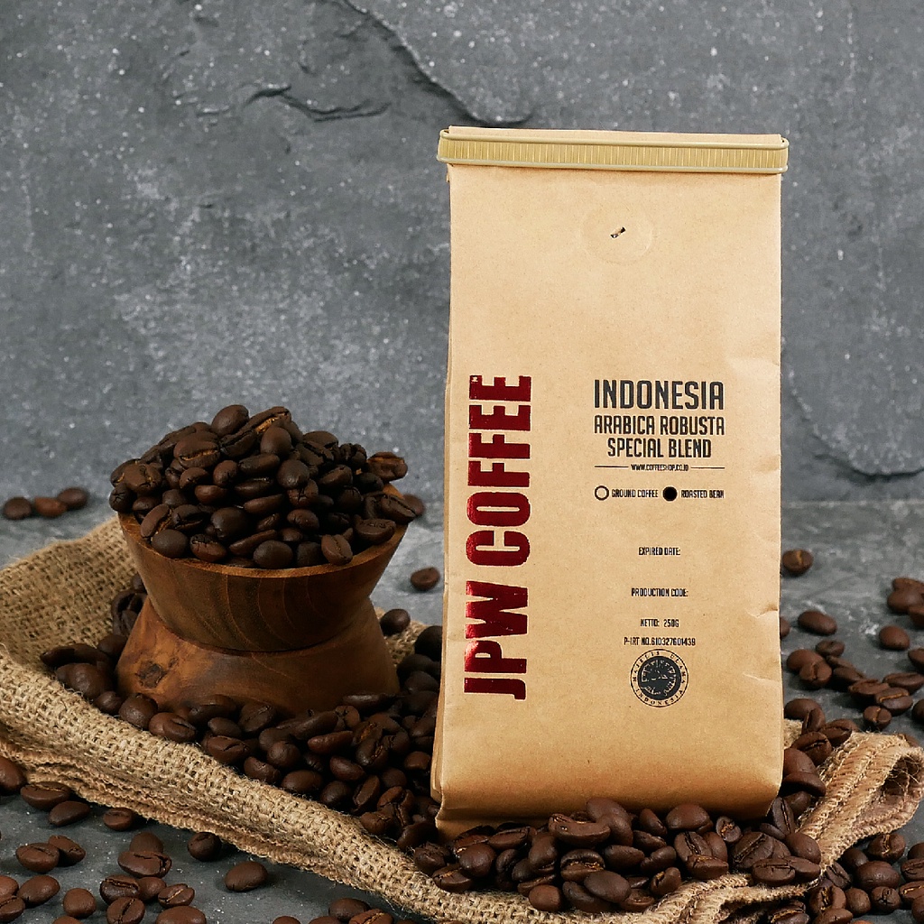 Jual 250gr Special Blend JPW Coffee House Blend Specialty Grade