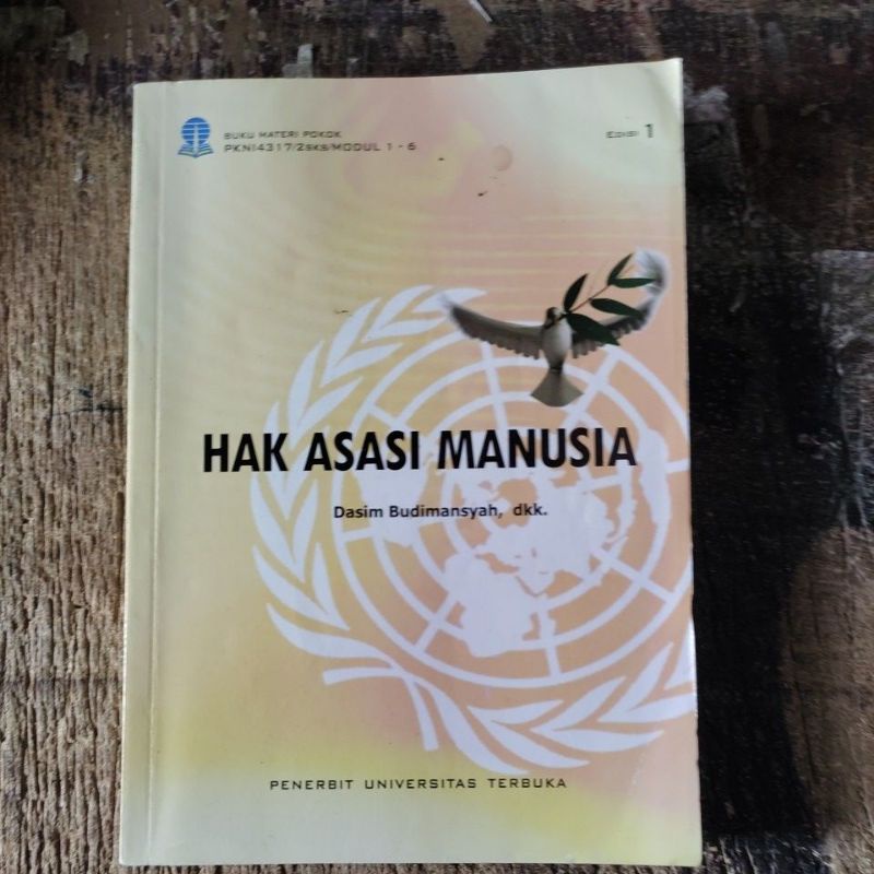 Jual Buku Hak Asasi Manusia Universitas Terbuka Original Shopee