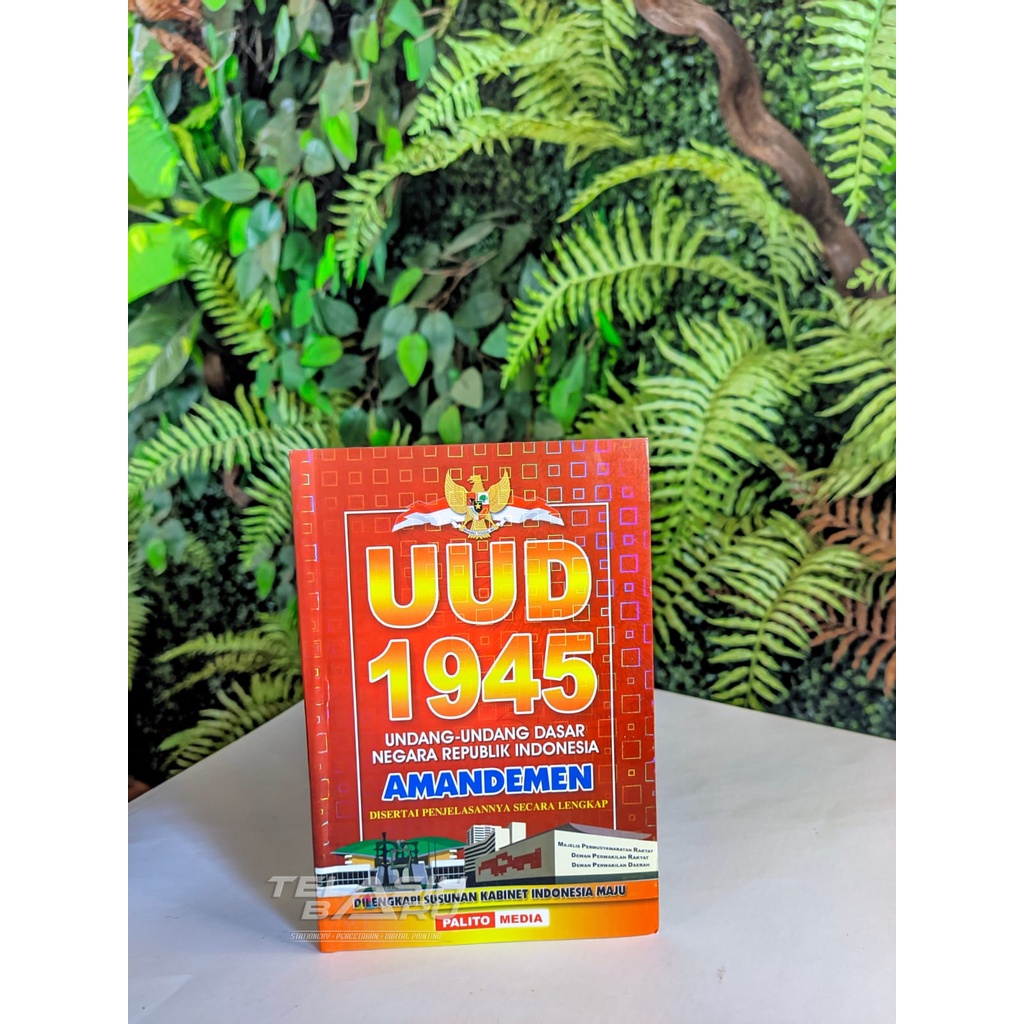 Jual Buku UNDANG UNDANG 1945 Plus Amandemen Lengkap Tebal Kecil PALITO ...