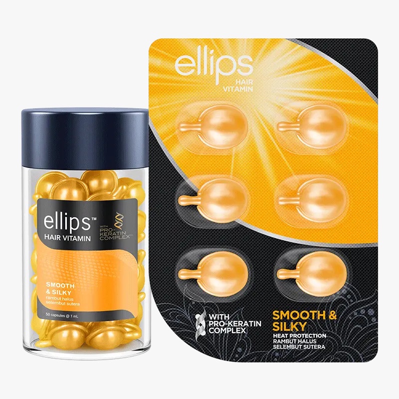 Ellips hair vitamin smooth & silky hotsell