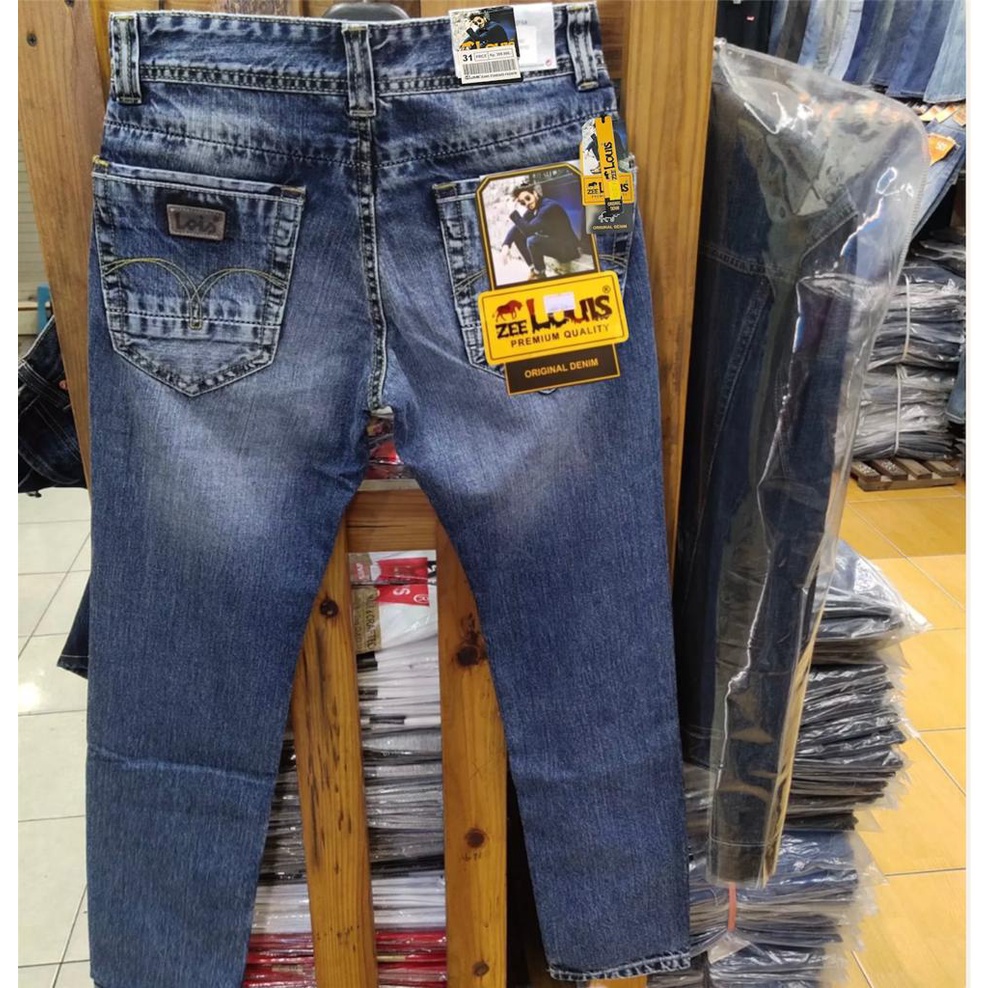 Jual PROMO / Celana Jeans Pria zee louis / Celana DENIM PRIA / Celana