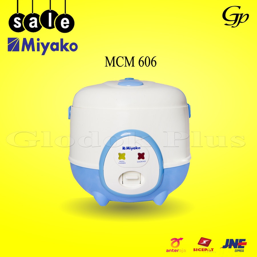 Jual Miyako Magic Com Mini 606 Rice Cooker MCM-606 Rice Cooker 0,6L ...