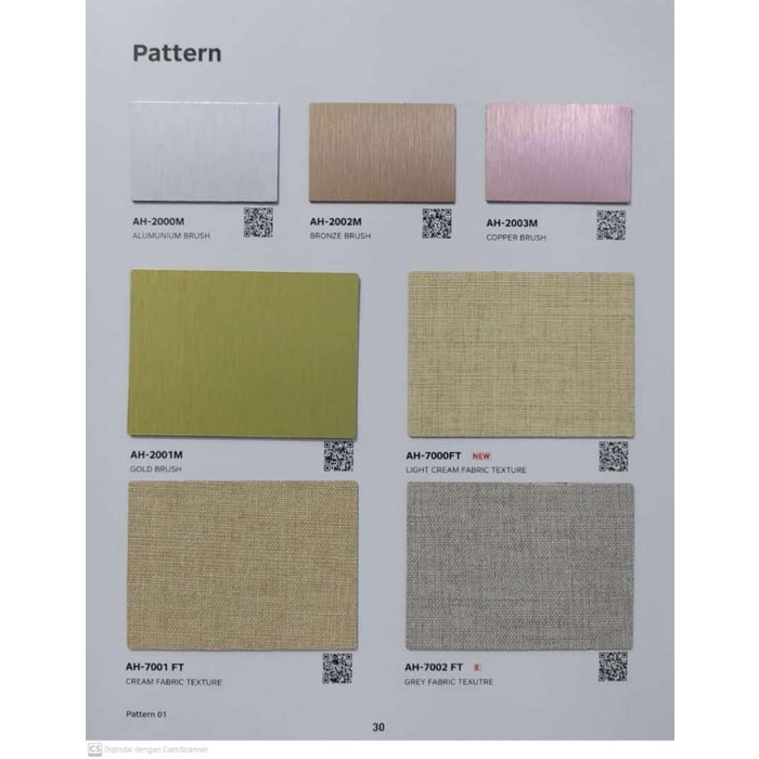 Jual AH-7002FT GREY FABRIC TEXTURE HPL TEKSTUR HPL PATTERN AIDI HPL ...