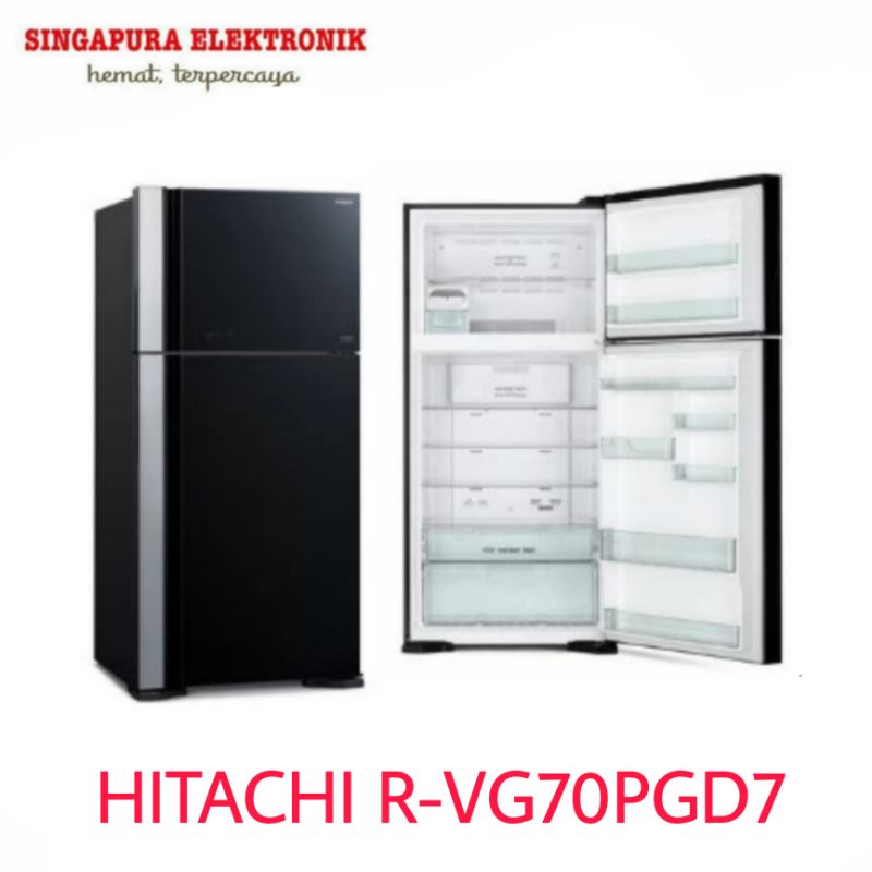 Jual Hitachi Kulkas Pintu R Vg Pgd Shopee Indonesia