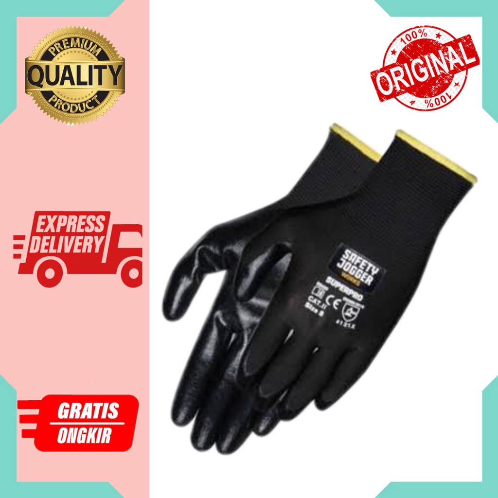 Jual Sarung Tangan Safety Jogger Superpro Anti Sayat Shopee Indonesia