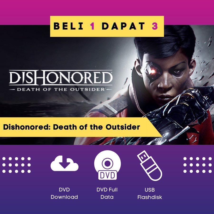 Jual Dishonored: Death Of The Outsider | Game PC Original | Shopee ...