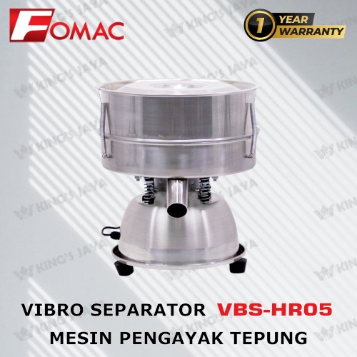 Jual Mesin Pengayak Tepung Fomac Vbs Hr Vibro Separator Shopee