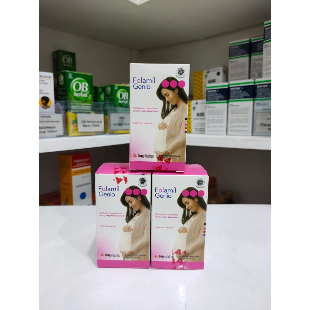 Jual Folamil Genio Obat Terlengkap & Harga Terbaru Juni 2026 | Shopee ...