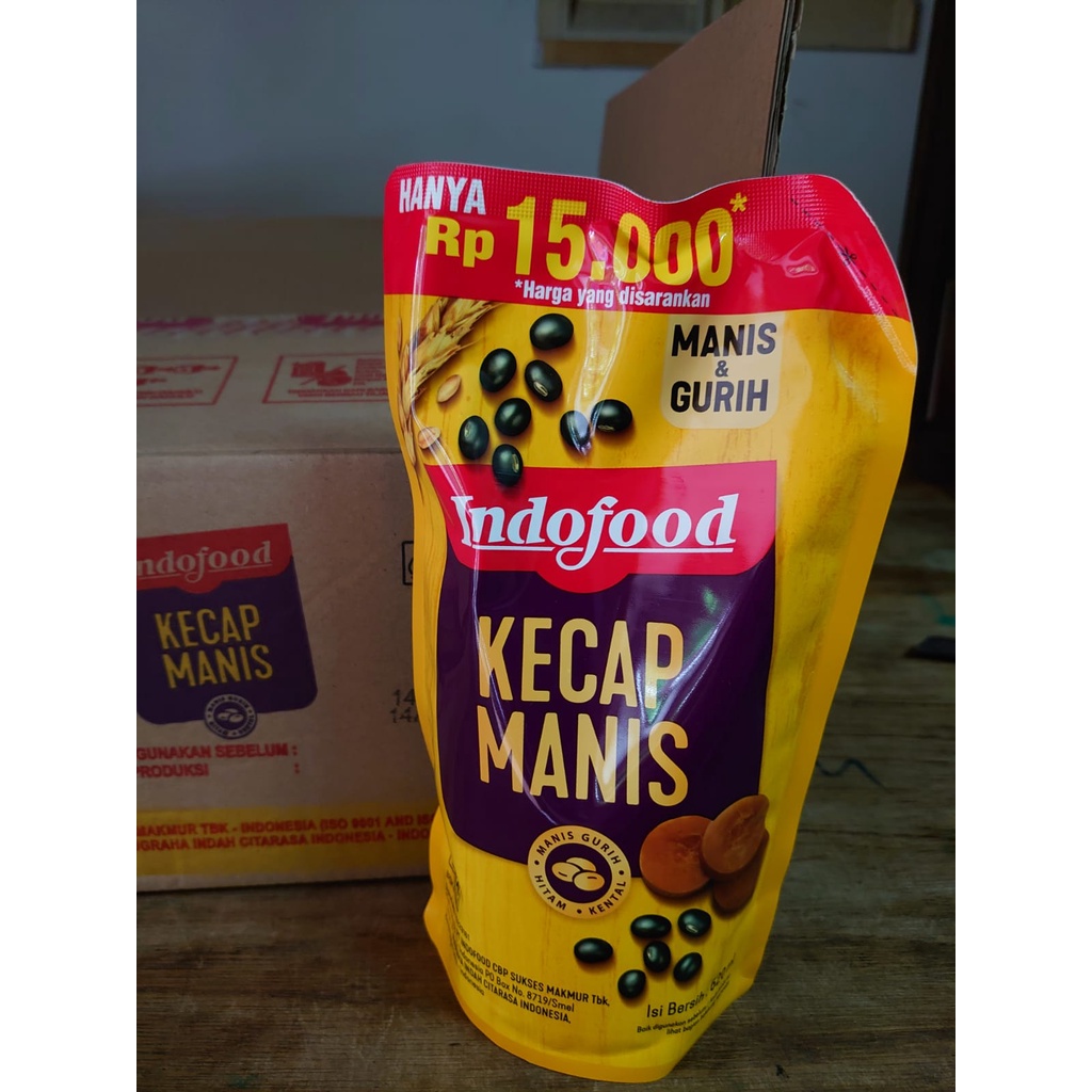 Jual Indofood Kecap Manis 520ml | Shopee Indonesia