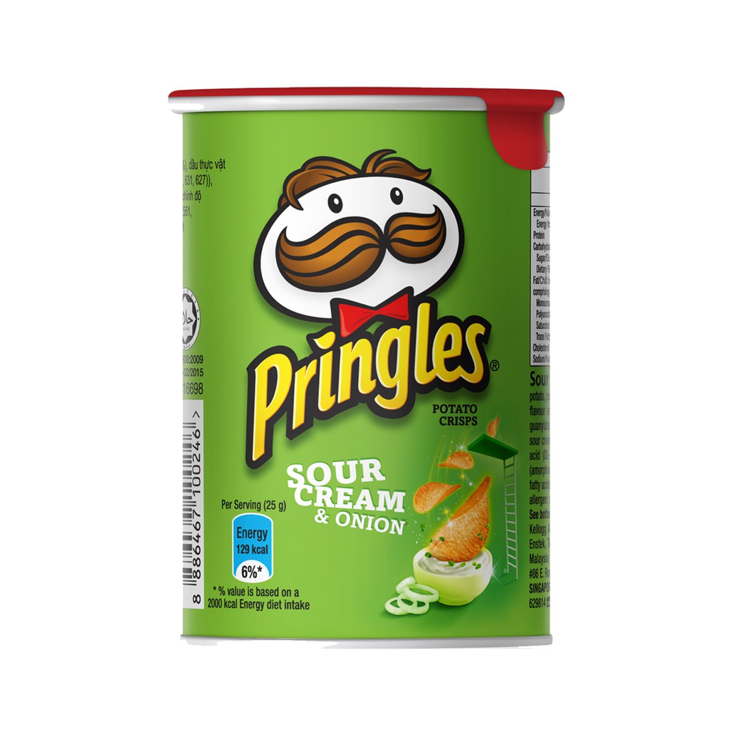 Jual PRINGLES SOUR CREAM&ONION 42GR Shopee Indonesia