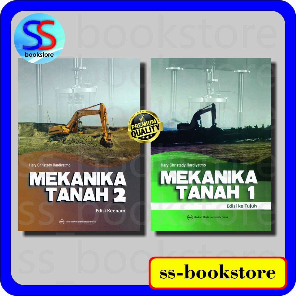 Jual Buku Mekanika Tanah Satu Paket Buku 1 Dan 2 | Shopee Indonesia