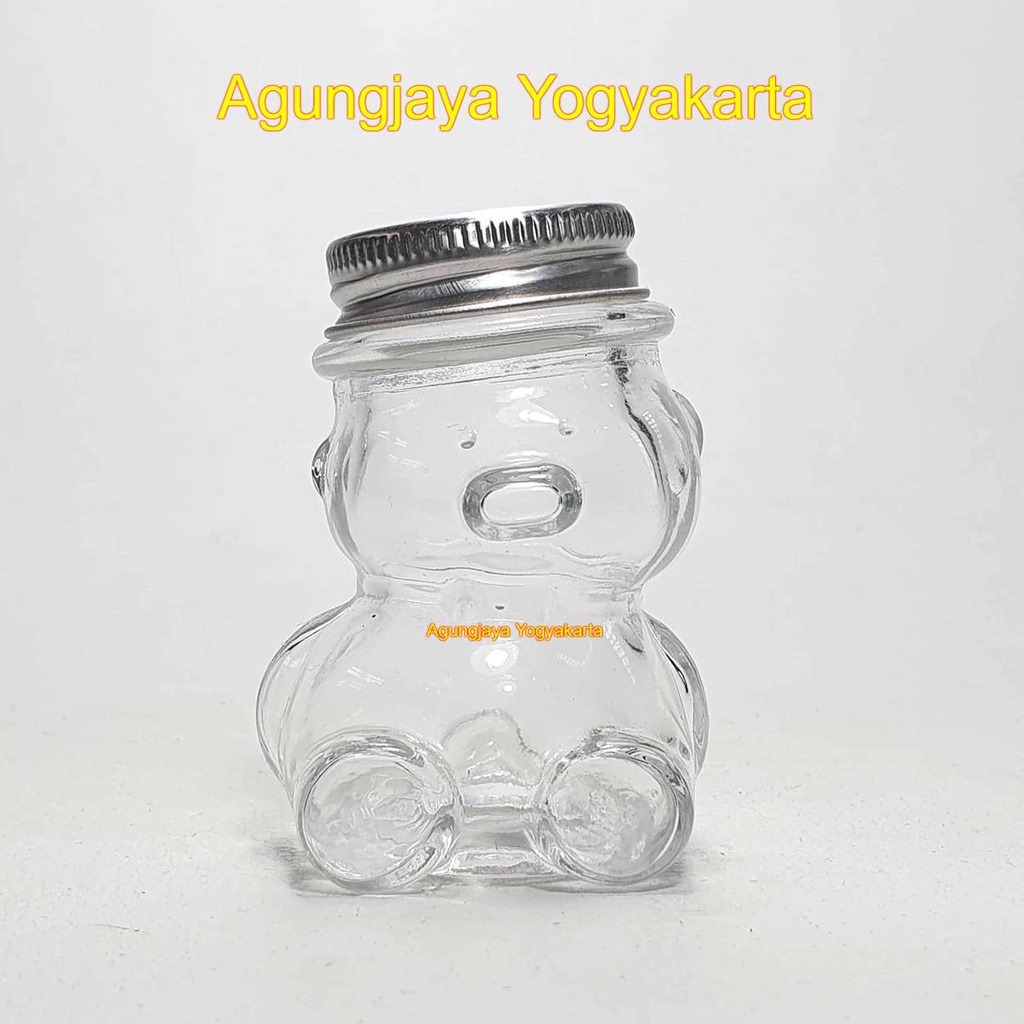 Jual Jar Kaca Ml Boneka Clear Jar Kaca Toples Kaca Jar Madu Jar Selai Jar Ml