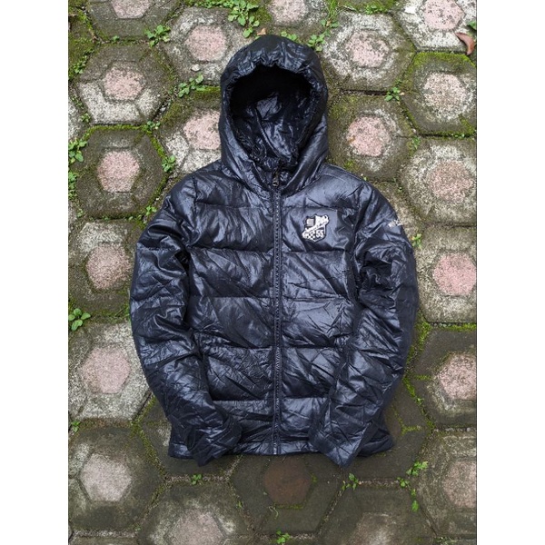 Jual jaket Bulu angsa EXR bulang hitam outdoor goose down jacket puffer ...