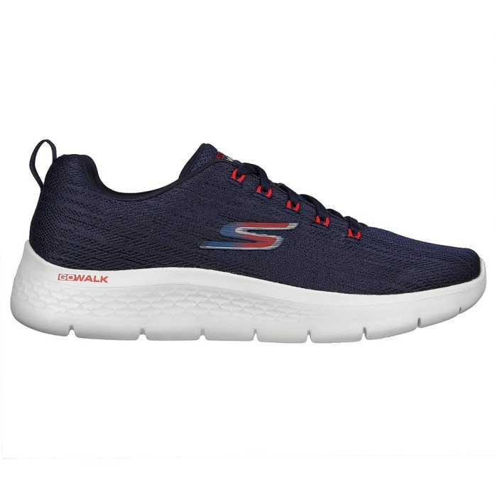 Jual JUAL SEPATU RUNNING SKECHERS GO WALK FLEX QUOTA 216481/NVRD - NAVY ...