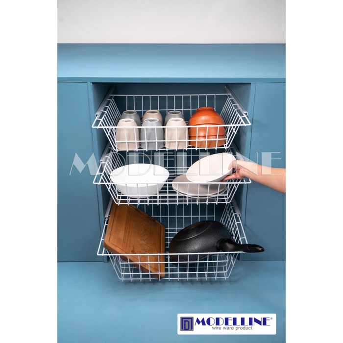 Jual Rak Dapur Serbaguna Tempat Penyimpanan Sayur Modeline | Shopee ...
