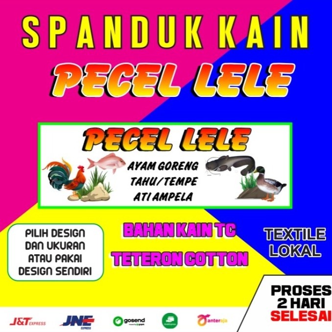 Jual Terlaris Spanduk Kain Spanduk Pecel Lele Umbul Umbul Bendera