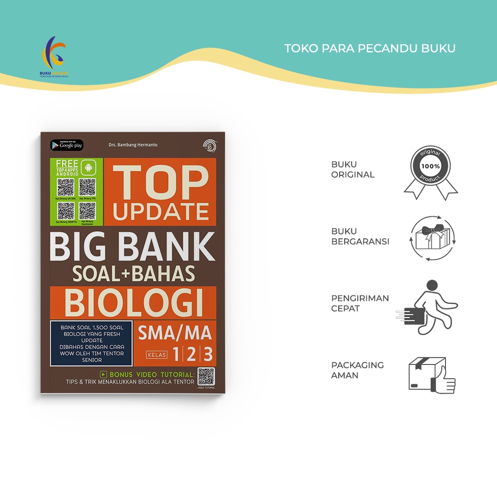 Jual Buku Pelajaran Update Big Bank Soal Bahas Biologi Sma Ma Bukukaluku Shopee