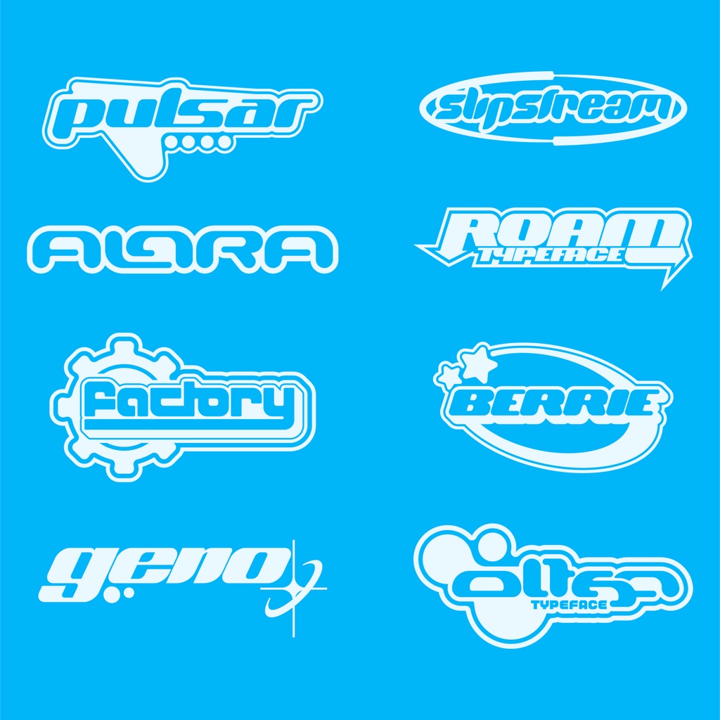 Jual Y2K Mega Bundle - 13 Fonts + 3 Assets Pack | Shopee Indonesia