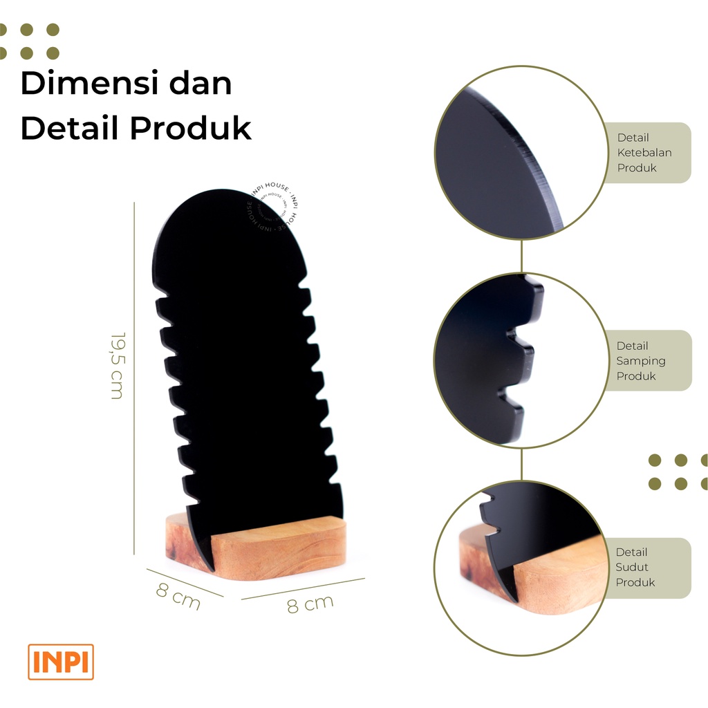 Jual Display Necklace Stand Penyangga Kalung Rantai - INPI House ...