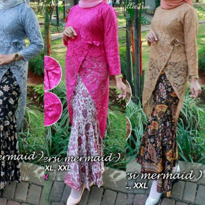Jual ☁ SET KEBAYA SRIKANDI ROK DUYUNG/KEBAYA BRUKAT/KEBAYA WISUDA/BAJU ...