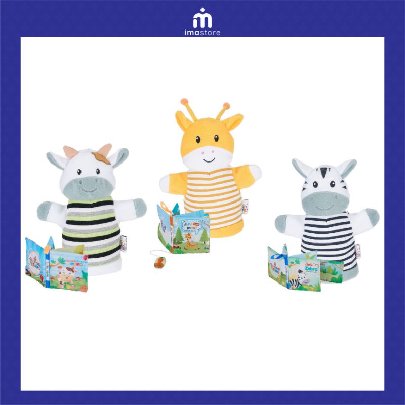 Jual LITTLE FRIEND HAND PUPPET + SOFTBOOK | Shopee Indonesia