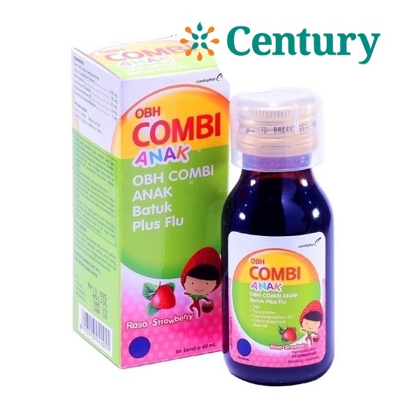Jual OBH COMBI PLUS STRAWBERRY 60 ML | Shopee Indonesia