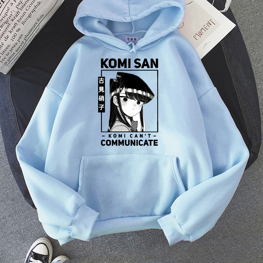 Jual Komi san wa Komyushou desu Karakter Hoodie Anime Komi Shouko