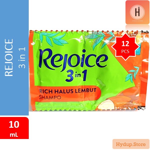 Jual Rejoice Rich Shampoo | Sampo 3in1 Halus Lembut Renceng 10 mL ...