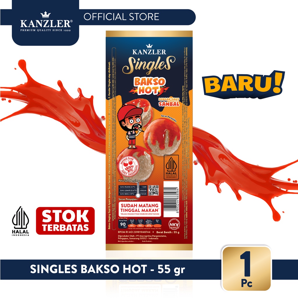 Jual Kanzler Singles Bakso Hot Shopee Indonesia