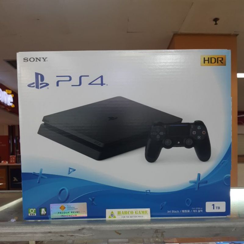 Jual PS4 SLIM 1TB CUH-2218B GARANSI RESMI | Shopee Indonesia