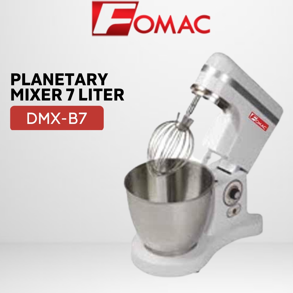 Jual MIXER 7 LITER FOMAC DMXB7 MESIN MIXER PENGADUK ADONAN