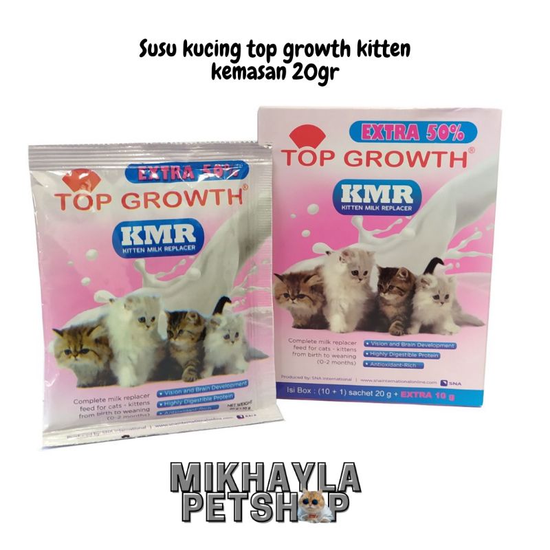 Top growth kitten outlet milk replacer