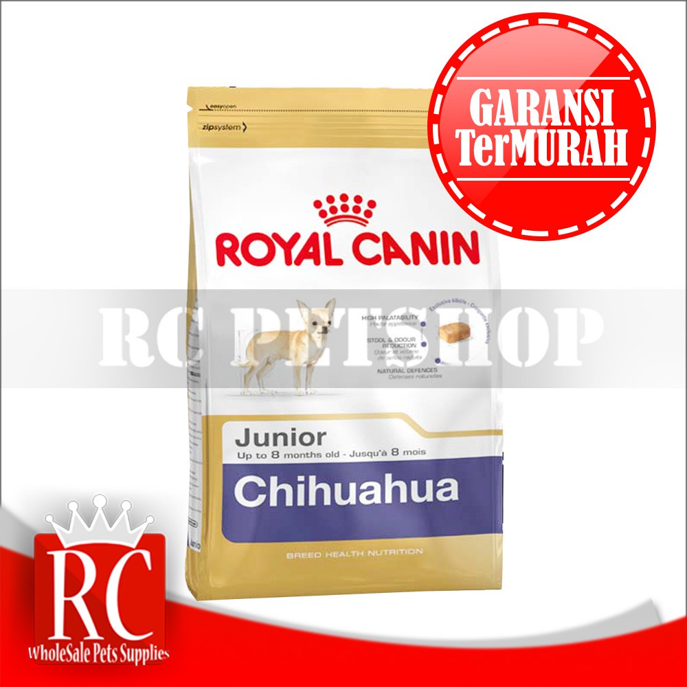 Chihuahua junior clearance royal canin