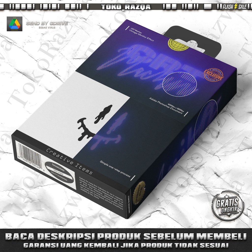 Jual CRT Machine - Photoshop - Template PSD | Shopee Indonesia