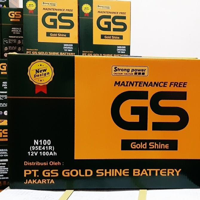 Jual Aki Kapal, Genset, Alat Berat, Truk N100 GS MF 12V 100H Accu